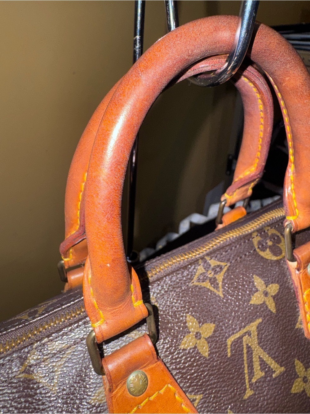 Louis Vuitton Speedy 25 satchel Lock, key, Dust bag - Picture 15 of 16